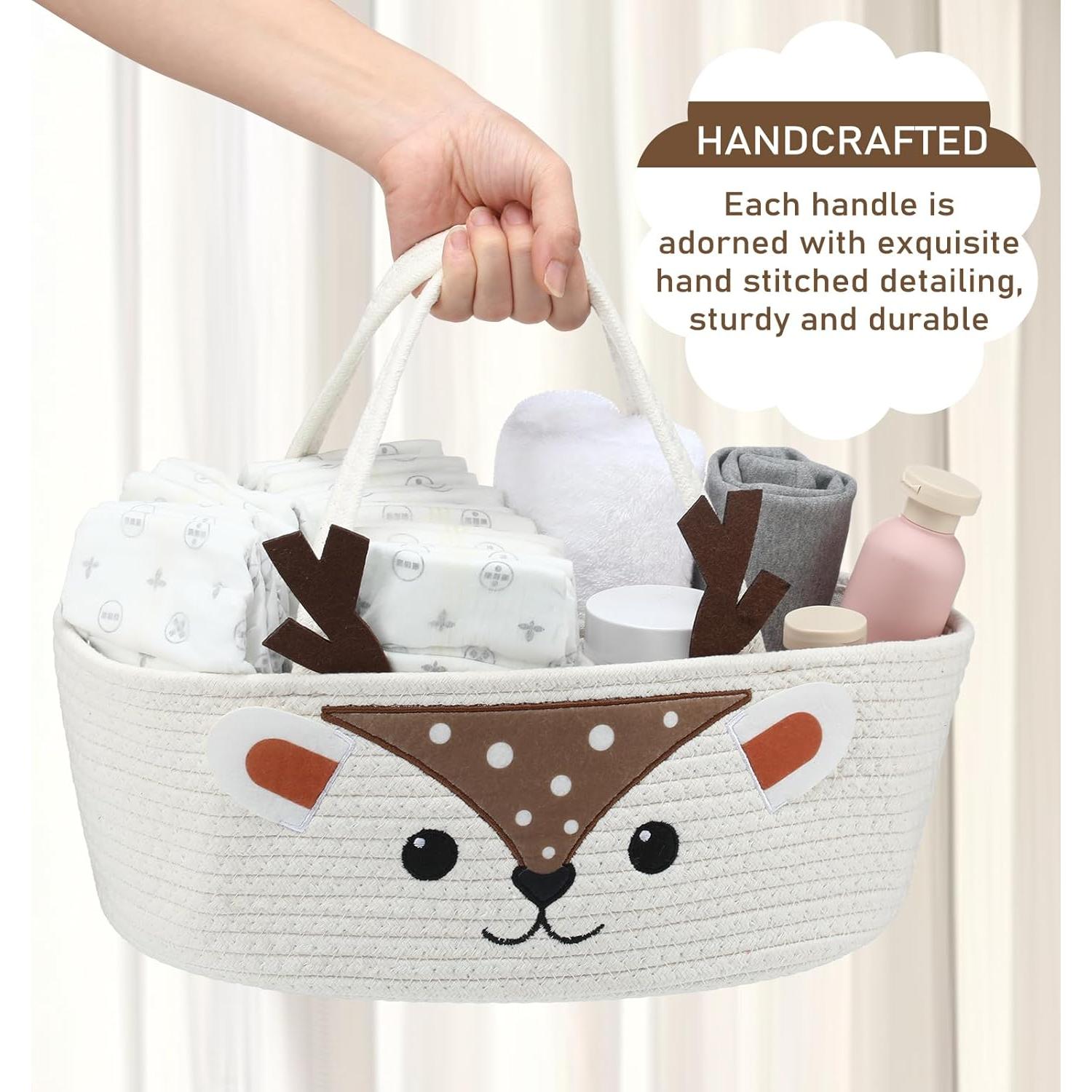 Organizador de Pañales para Bebé Weysat Ciervo 38x25cm