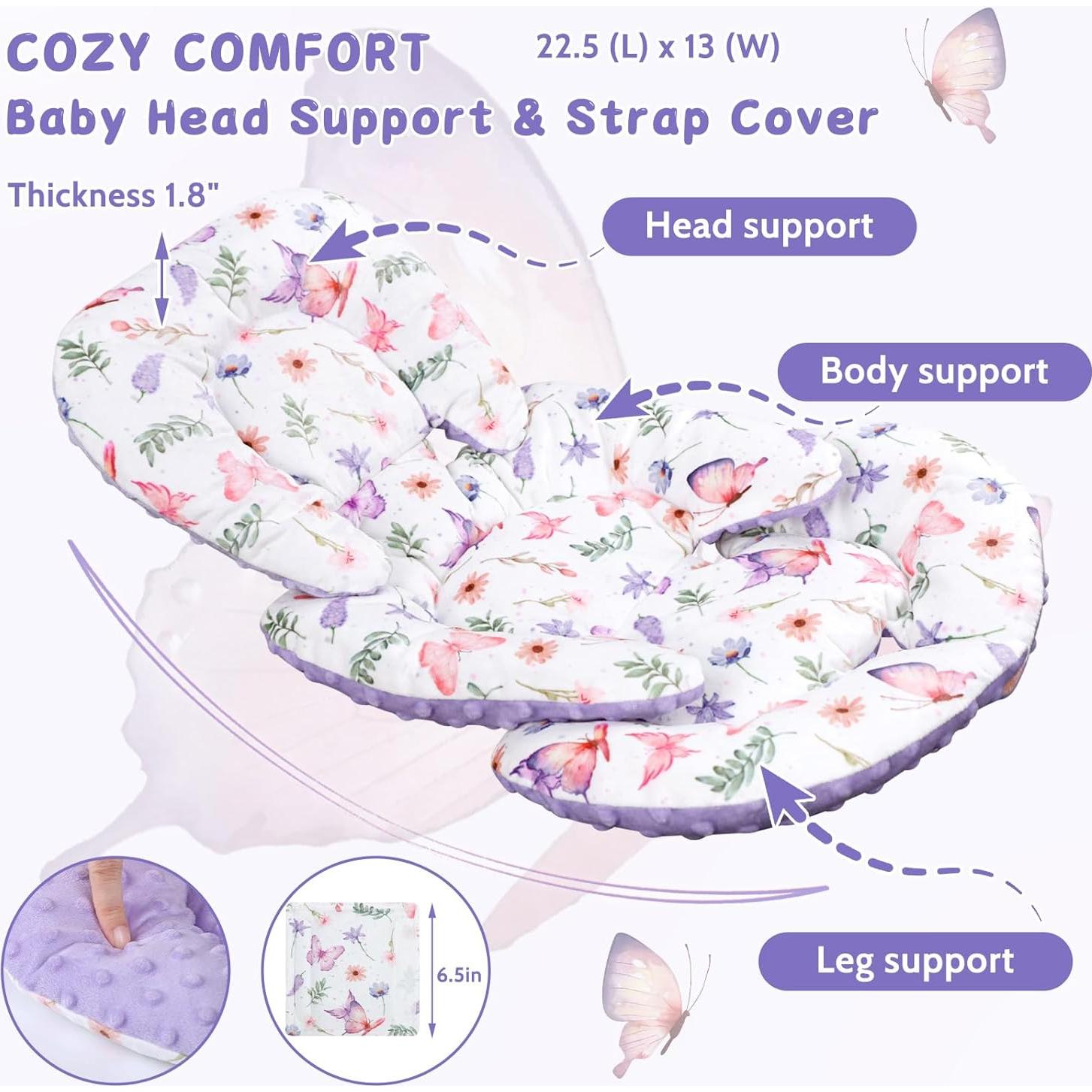 Inserto para Asiento de Auto Pea Pod 3D Reversible Bebés