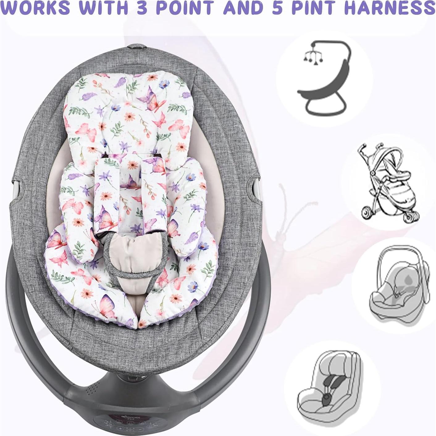 Inserto para Asiento de Auto Pea Pod 3D Reversible Bebés
