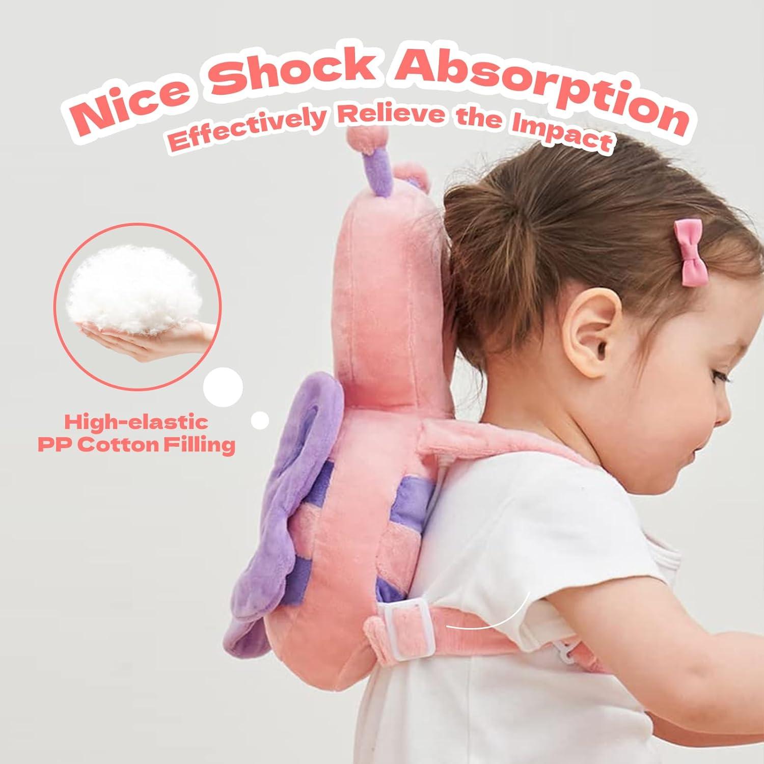 Mochila Protector de Cabeza para Bebés Grnstf Mariposa Ajustable