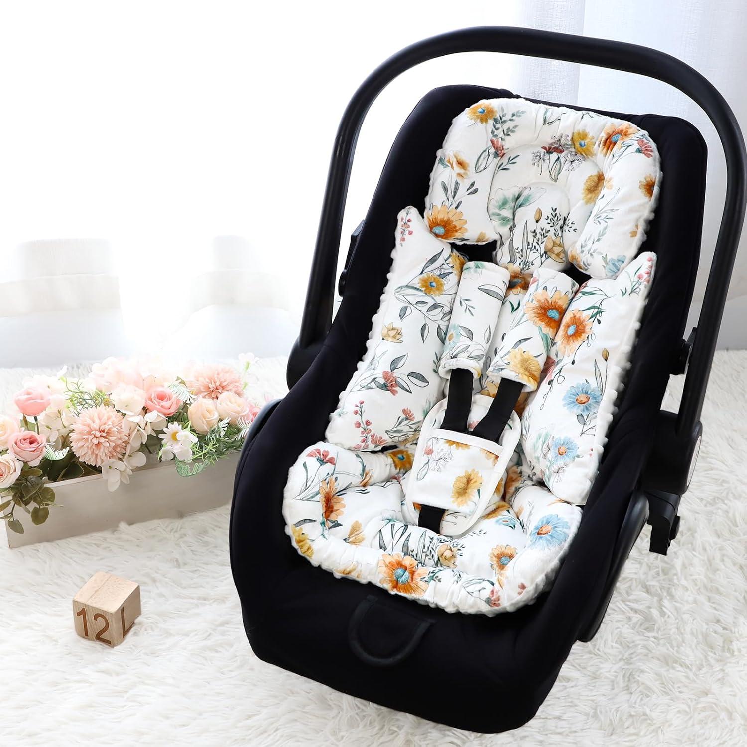 Cojín de Inserción para Asiento de Auto HNHUAMING 3 en 1 Suave