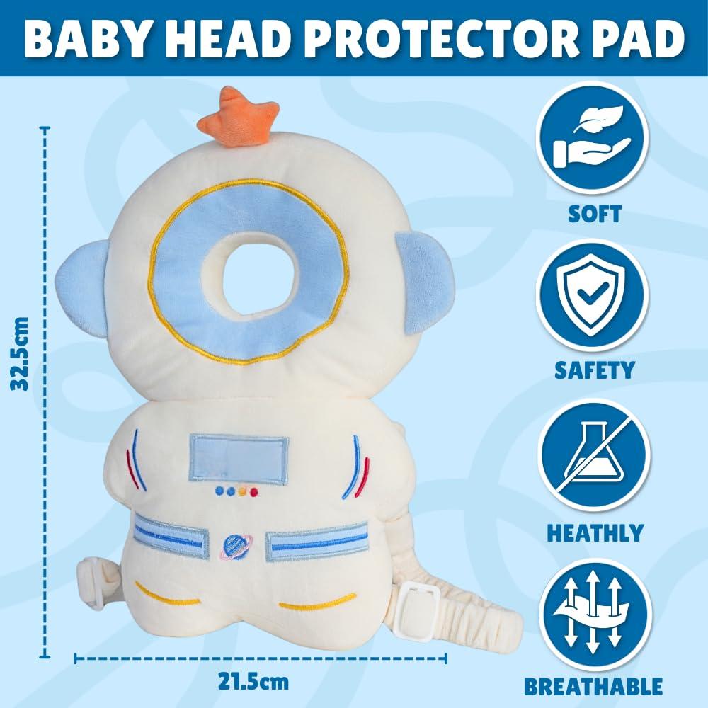 Mochila Protector de Cabeza Bebé Astronauta 0-3 Años