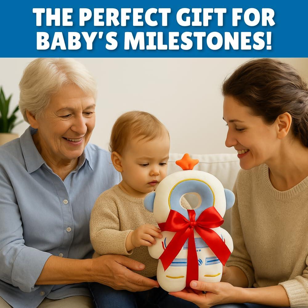 Mochila Protector de Cabeza Bebé Astronauta 0-3 Años