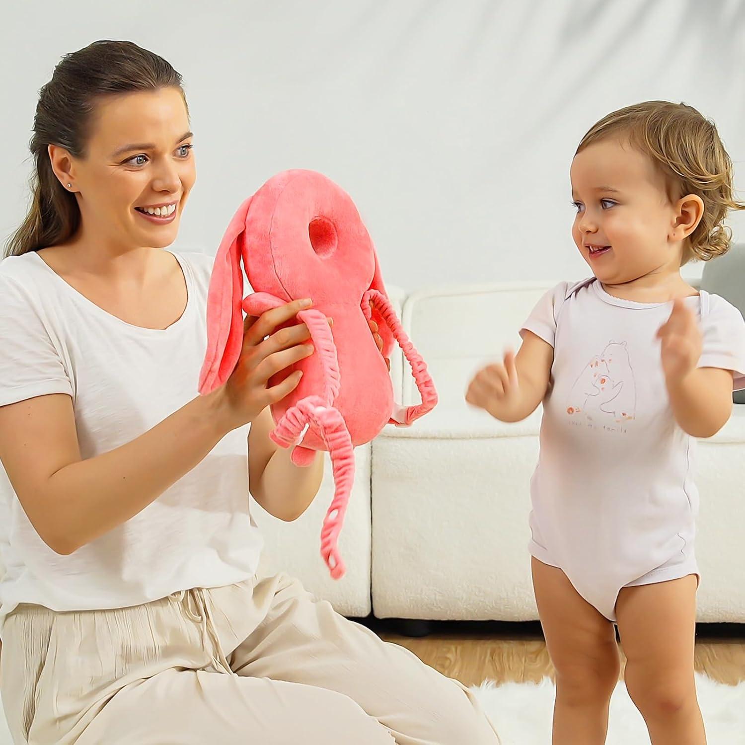 Mochila Protectora de Cabeza para Bebés Ianul - Arnés Ajustable