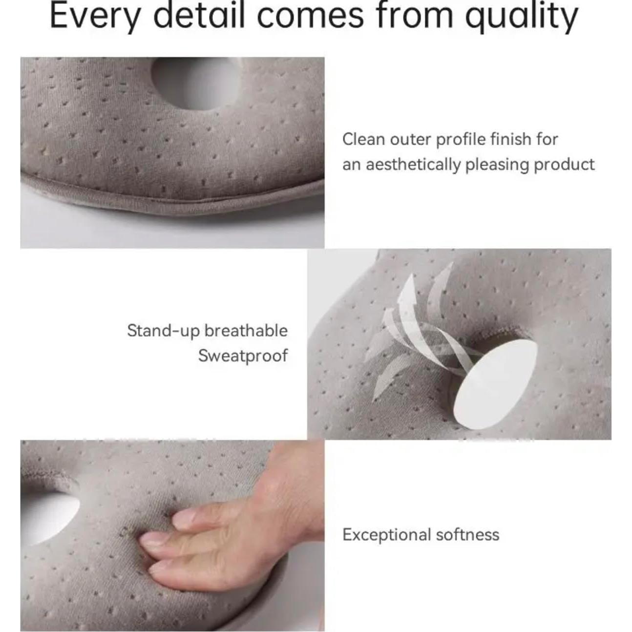 Almohada Pequeña PookSter Oso de Espuma Viscoelástica 21x3cm