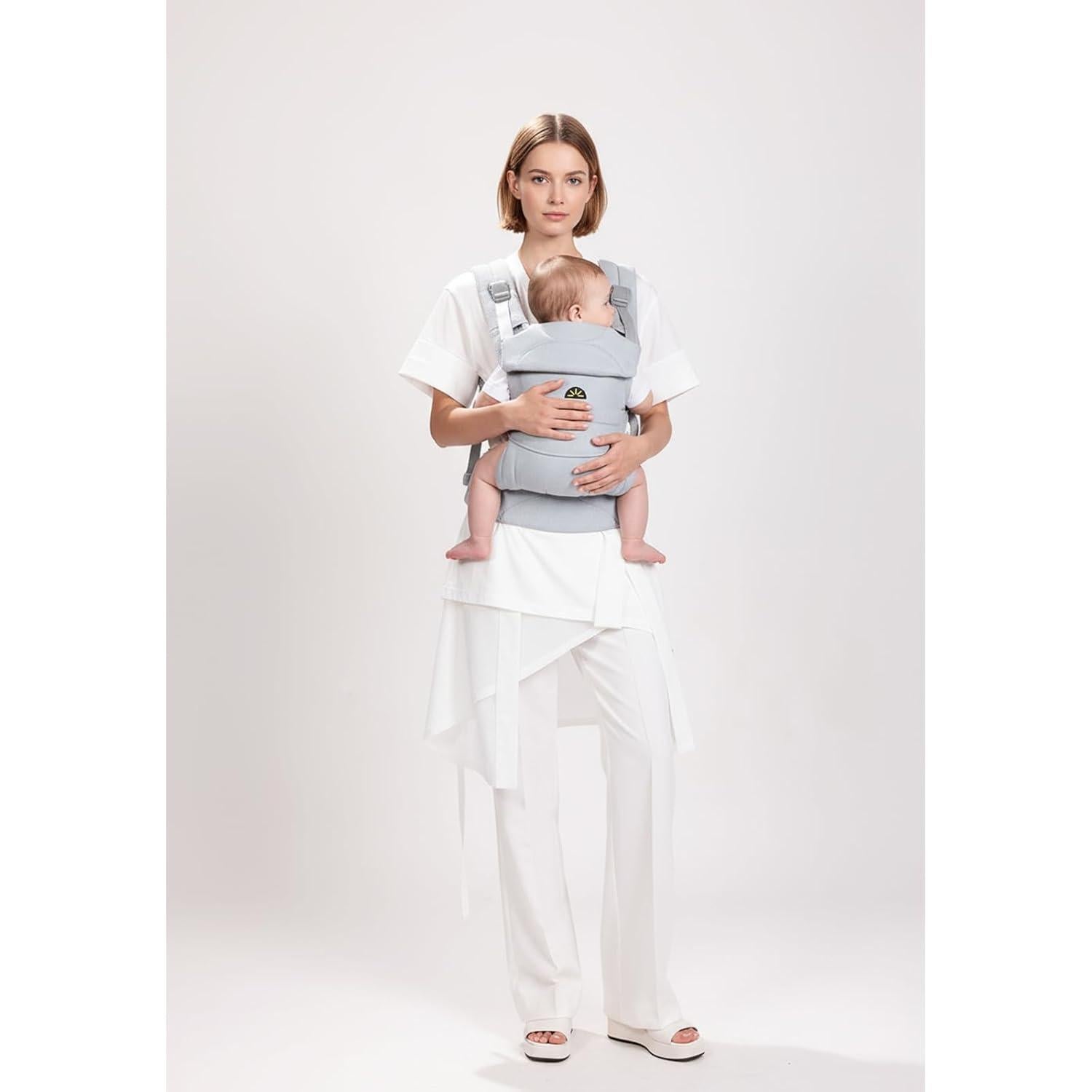 Portabebés Ergonómico Dawnbud Azul Ajustable Ultra Suave