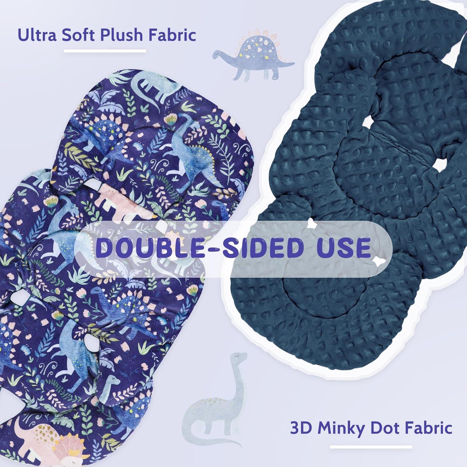 Inserto para Asiento de Auto Bebés Pea Pod Dinosaurio 3D