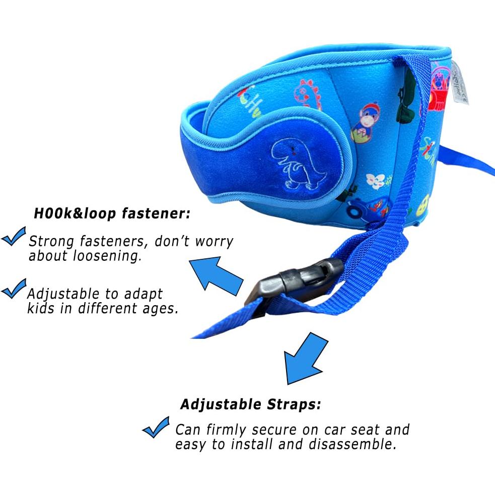 Soporte de Cabeza para Asiento de Auto Niños StoHua Ajustable