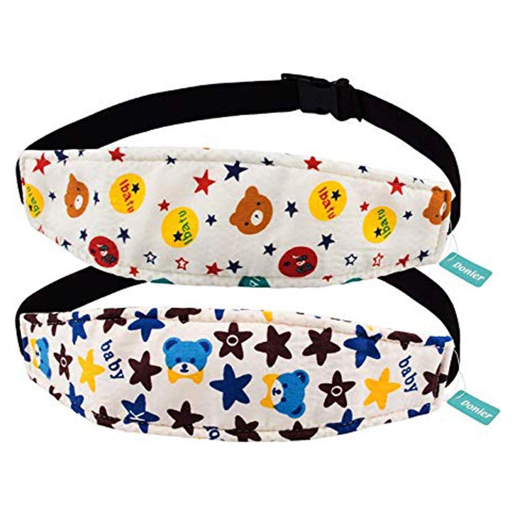 Almohadas de Soporte para Cabeza de Auto Donier - 2 Pcs Oso