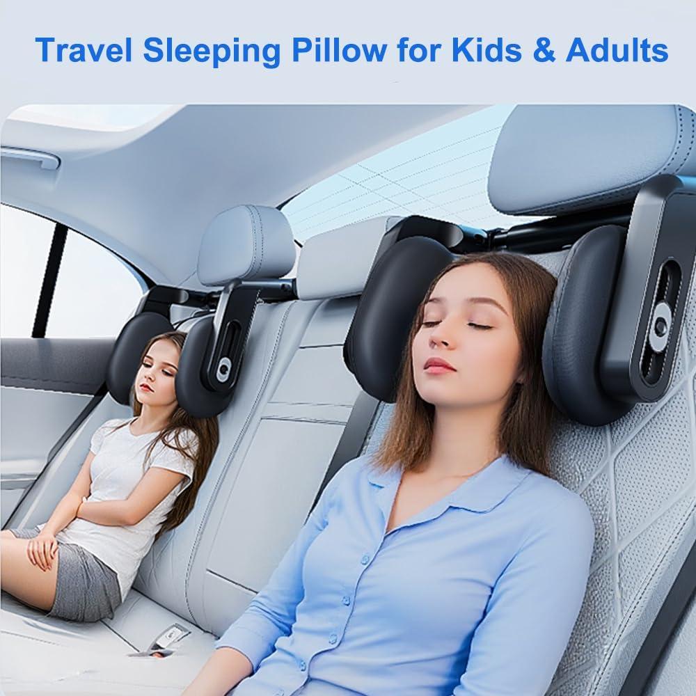 Almohada reposacabezas coche FANXIN ajustable 360° espuma viscoelástica