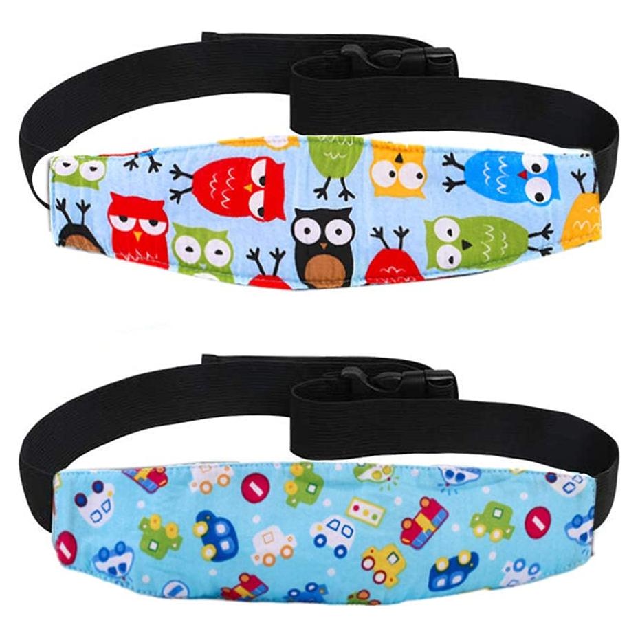 Soporte para Cabeza de Asiento de Coche ZYNQACC 2 Pcs Rosa Azul