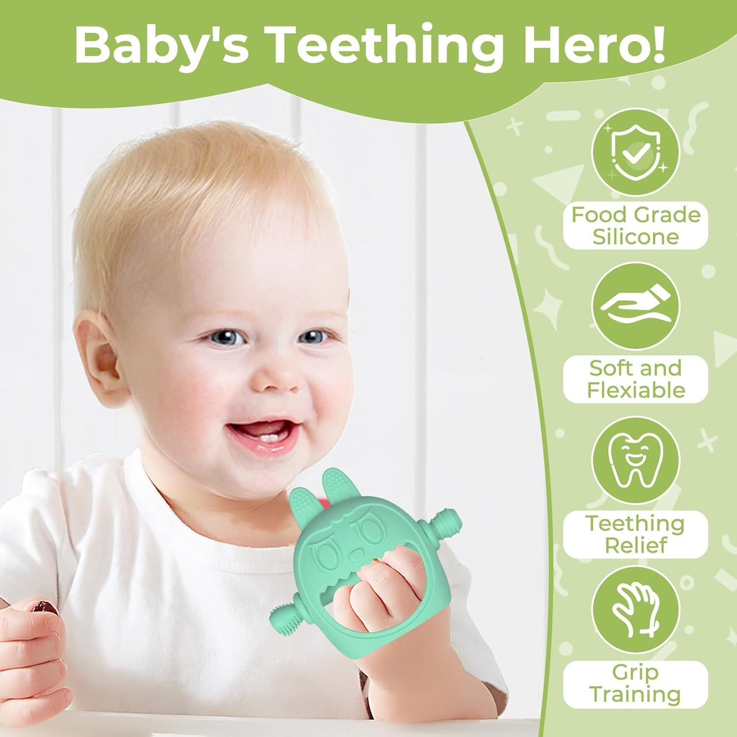 Set de Juguetes para la Dentición Criamolo - Mordedor y Guante