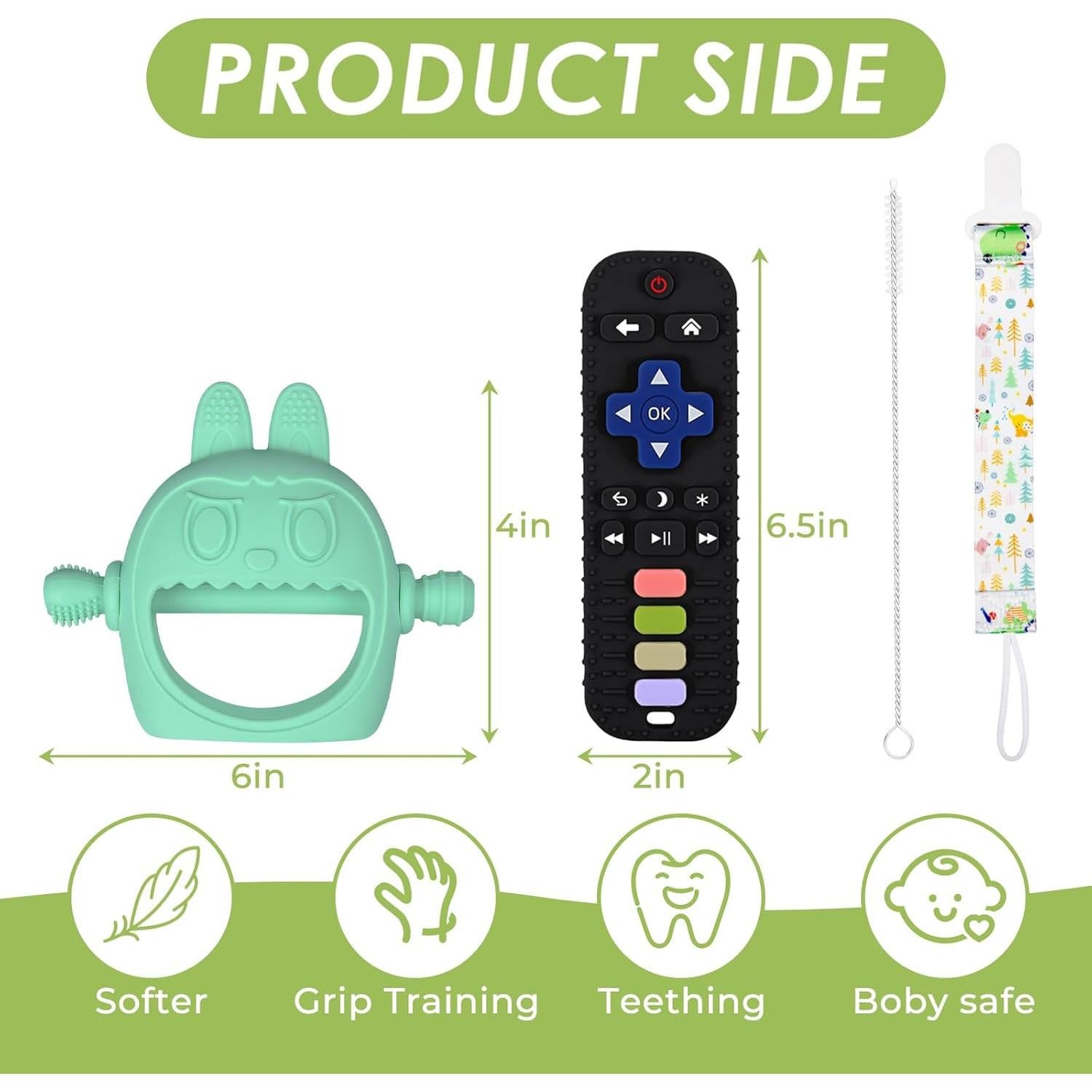 Set de Juguetes para la Dentición Criamolo - Mordedor y Guante