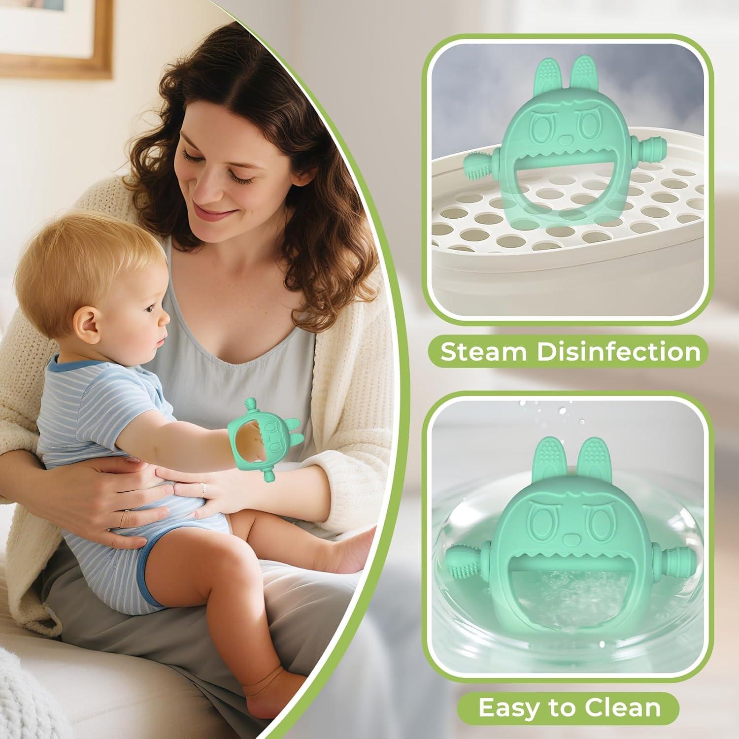 Set de Juguetes para la Dentición Criamolo - Mordedor y Guante