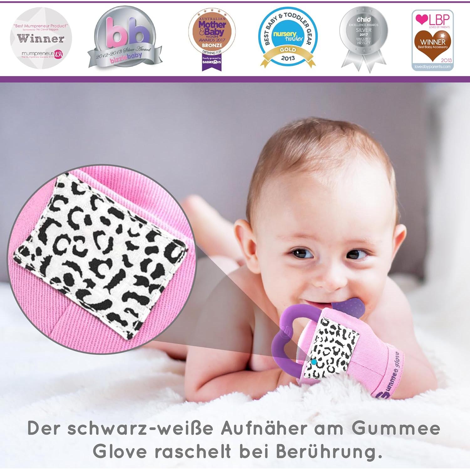 Guante de Dentición Gummee para Bebés 3-9 Meses - Mordedor