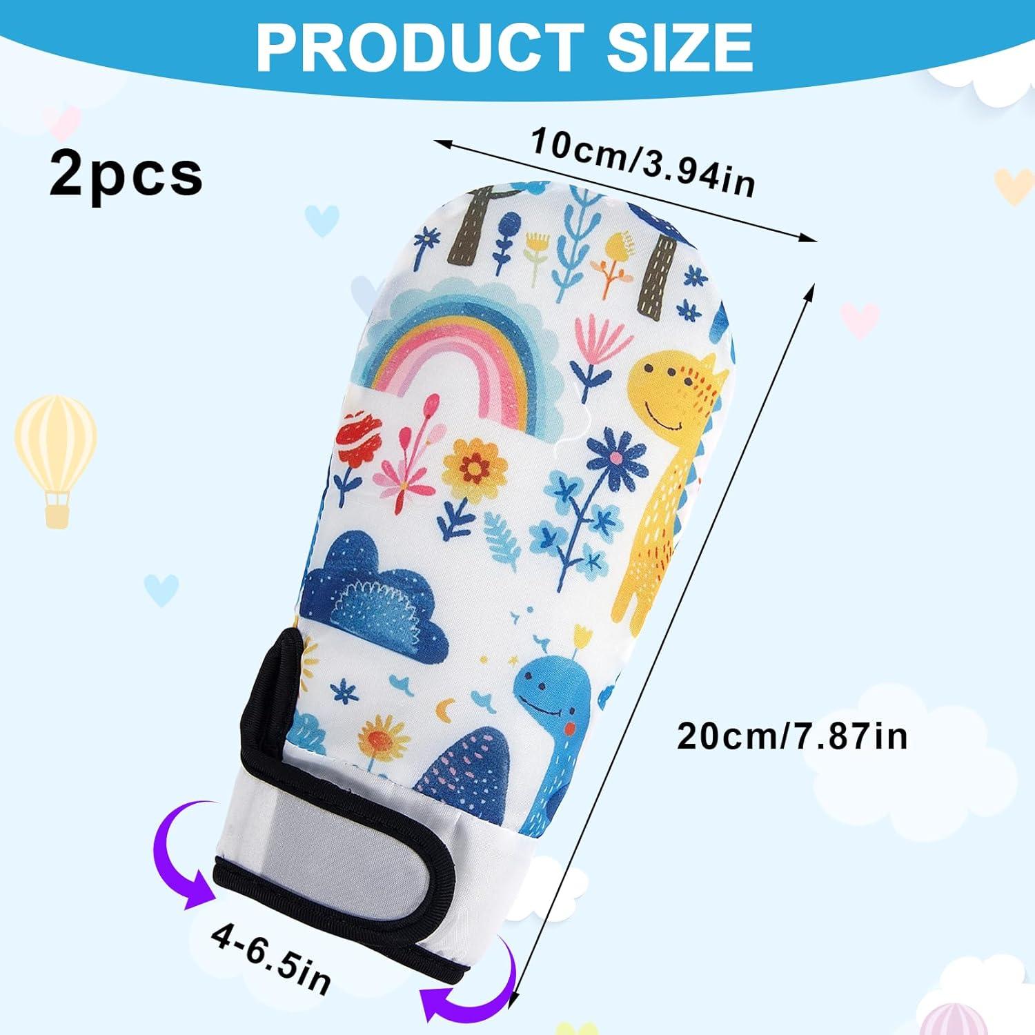 Guantes de Dentición Impermeables FDFuZhao para Niños Mayores