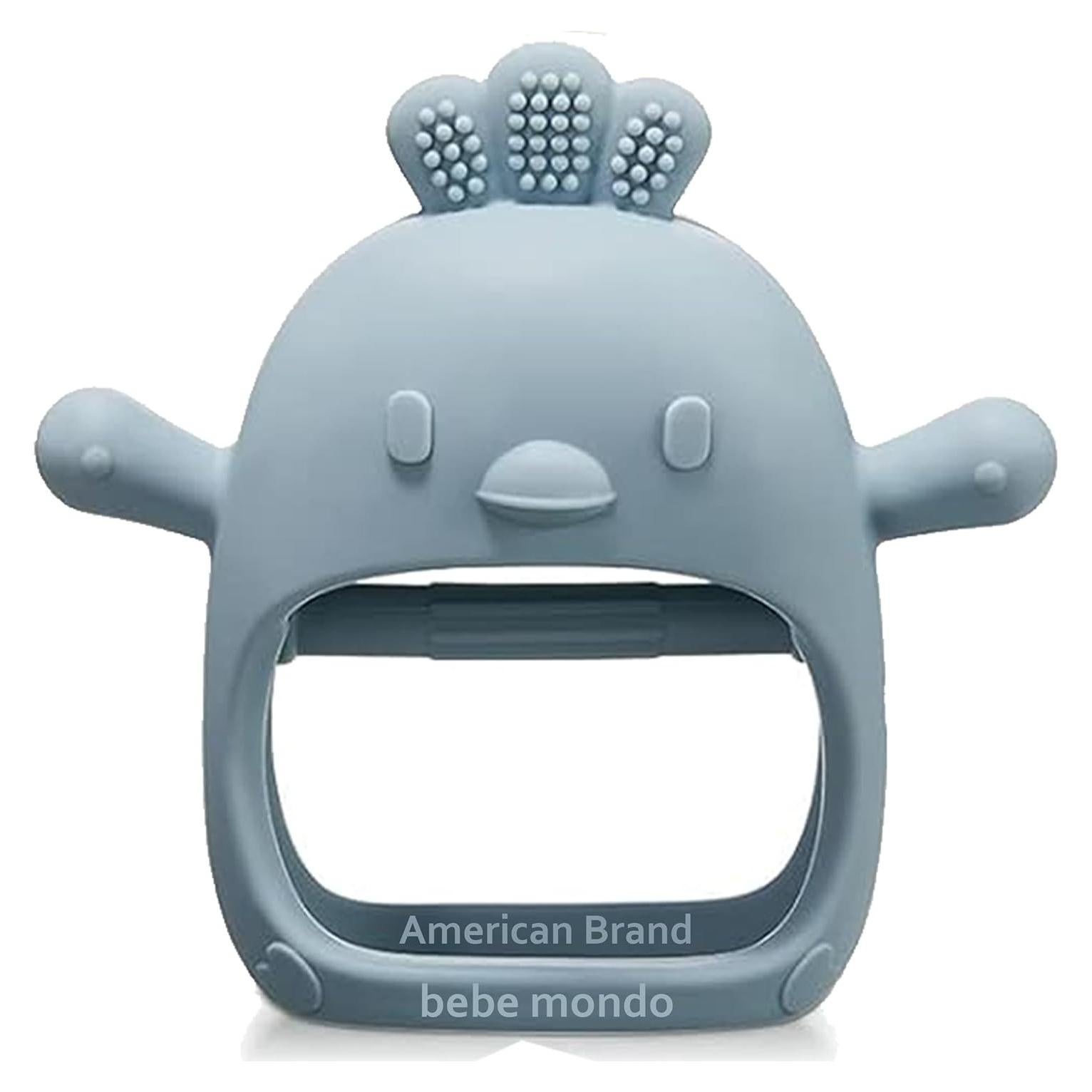 Mordedor de Silicona Bebé Bebe Mondo 0-6 Meses Alivio Dentición