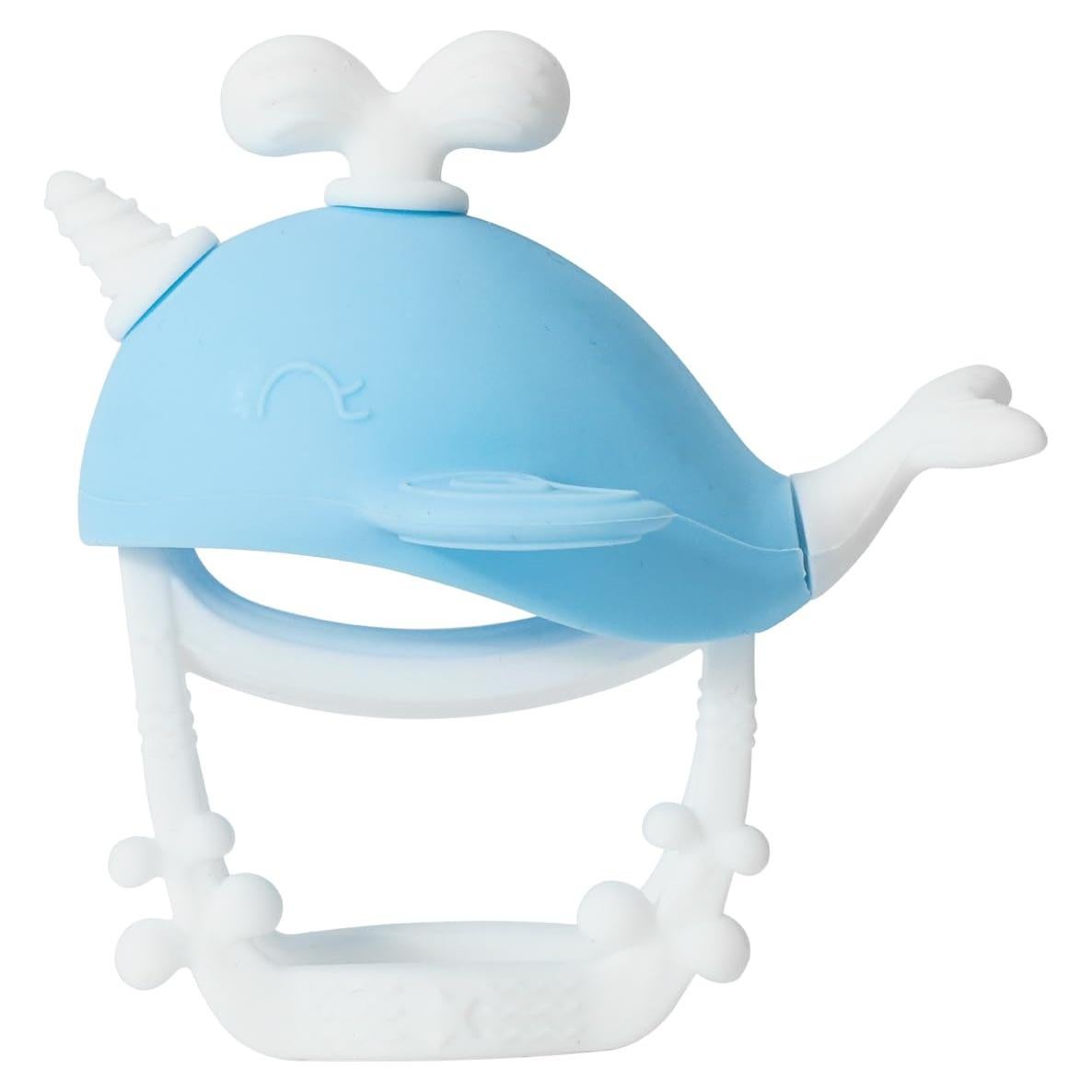 Mordedor de Silicona PandaEar Ballena para Bebés 0-12 Meses