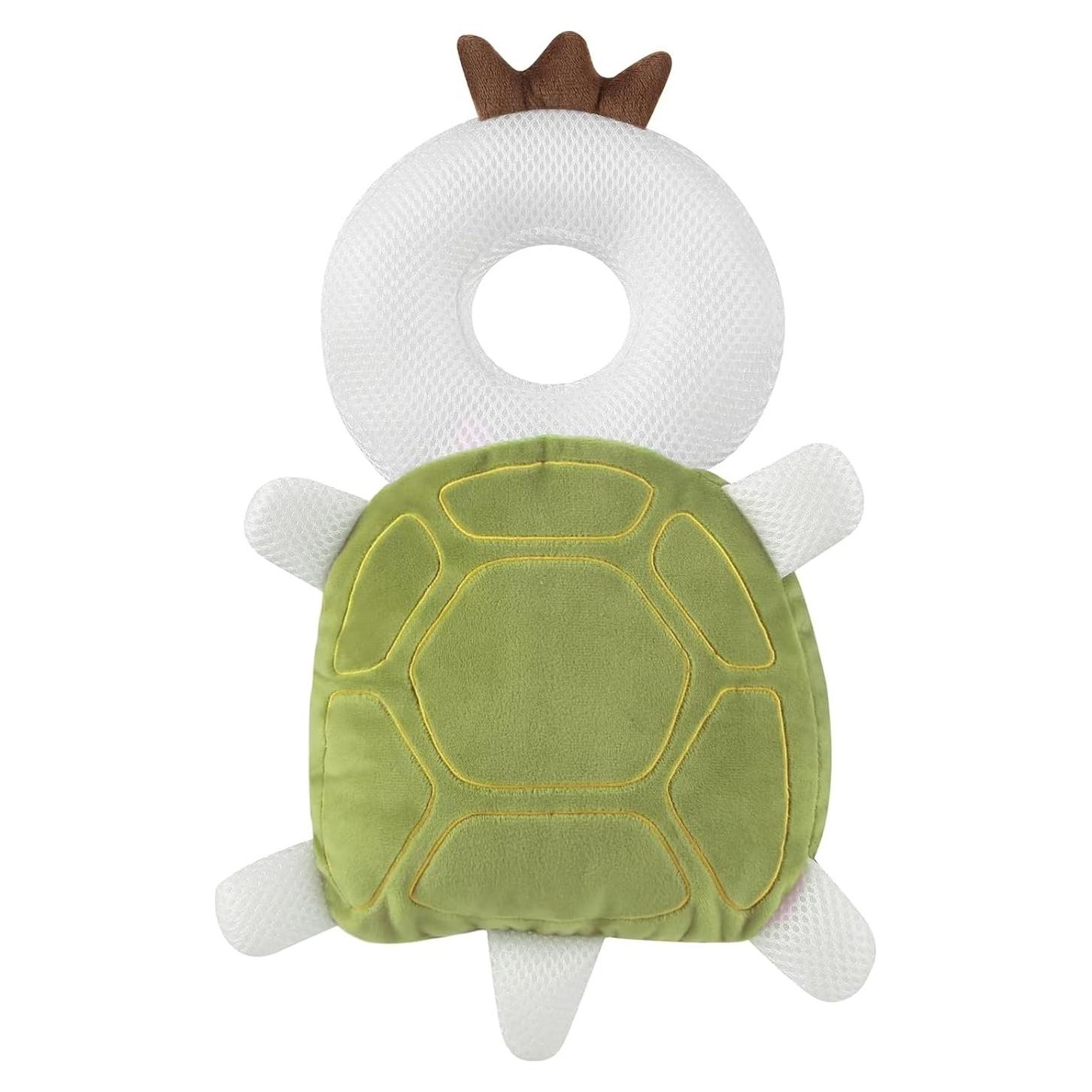 Mochila Protector de Cabeza PandaEar para Bebés Verde