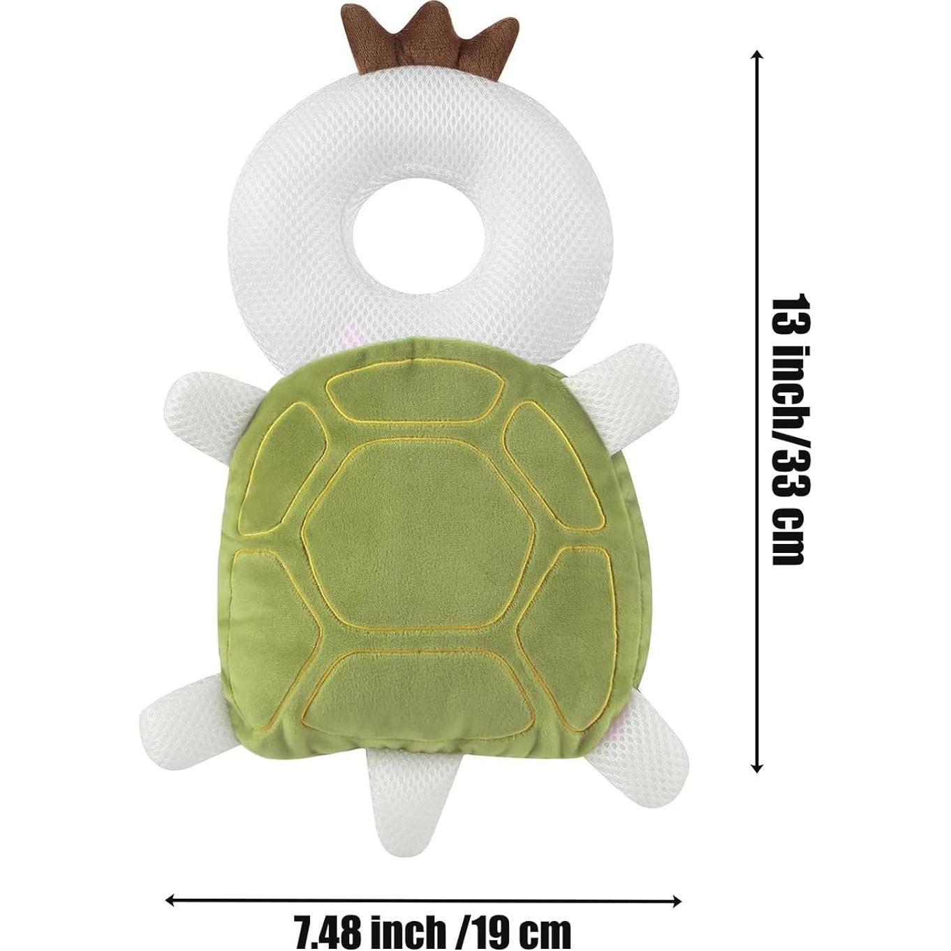 Mochila Protector de Cabeza PandaEar para Bebés Verde