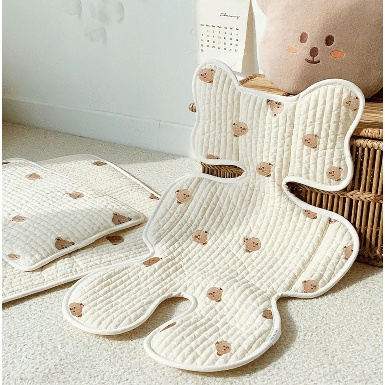 Cojín de Asiento para Cochecito de Bebés Pilipane - Algodón Suave