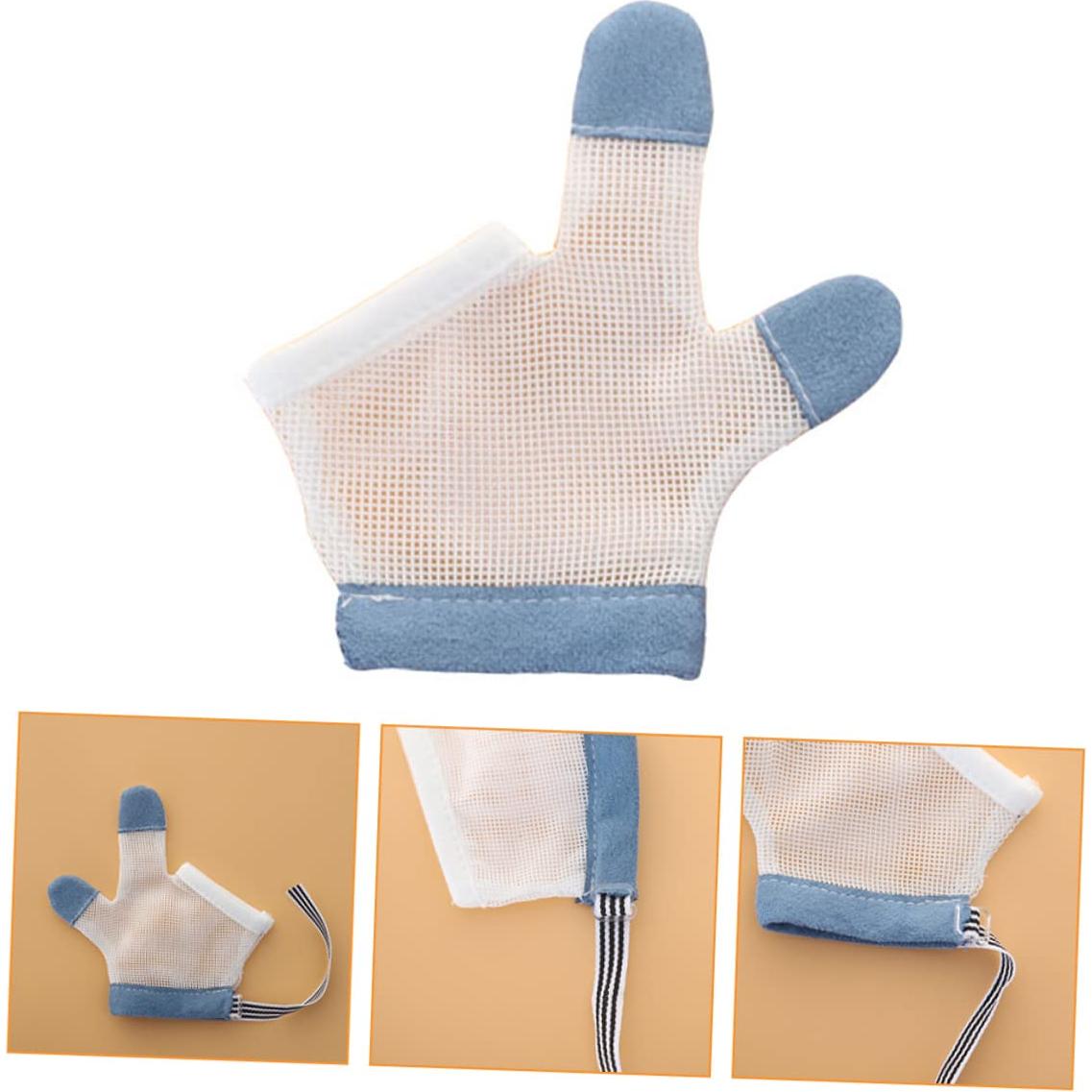 Guantes Anti-Rasguños para Bebés de Nylon - Mitones Ajustables