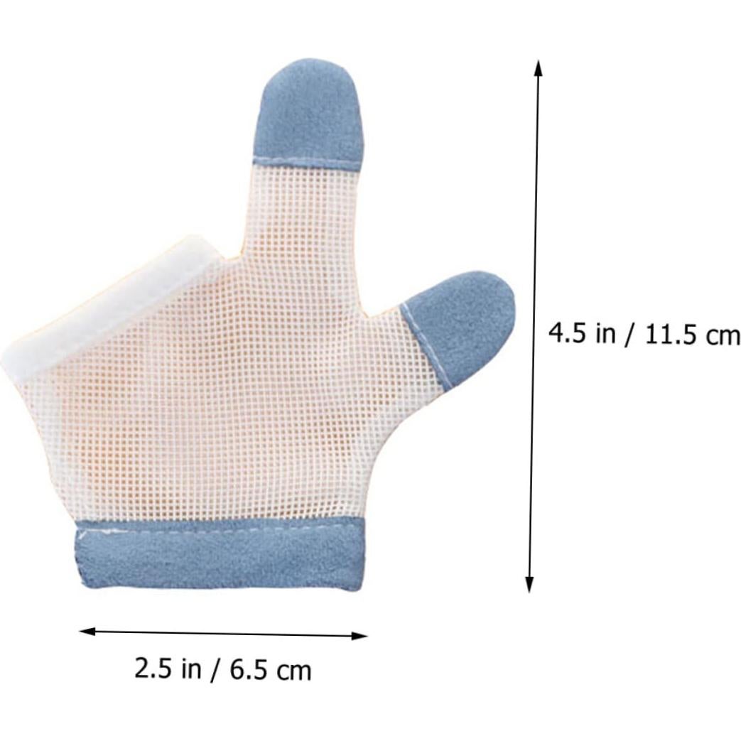 Guantes Anti-Rasguños para Bebés de Nylon - Mitones Ajustables