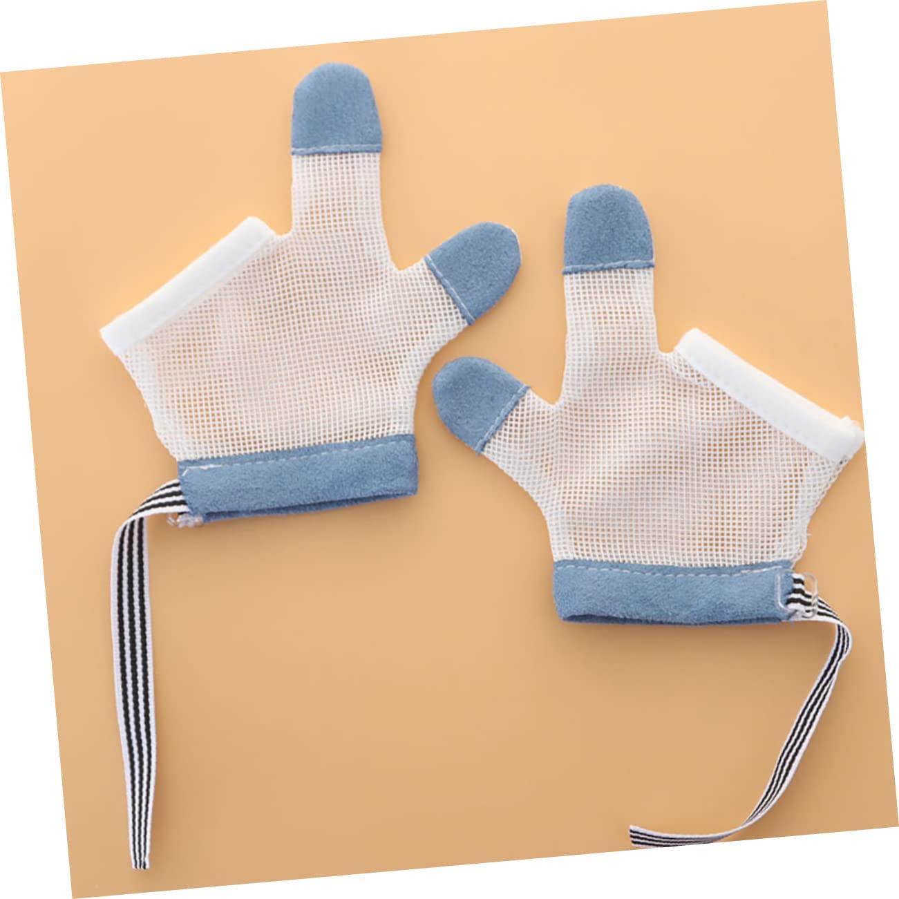 Guantes Anti-Rasguños para Bebés de Nylon - Mitones Ajustables