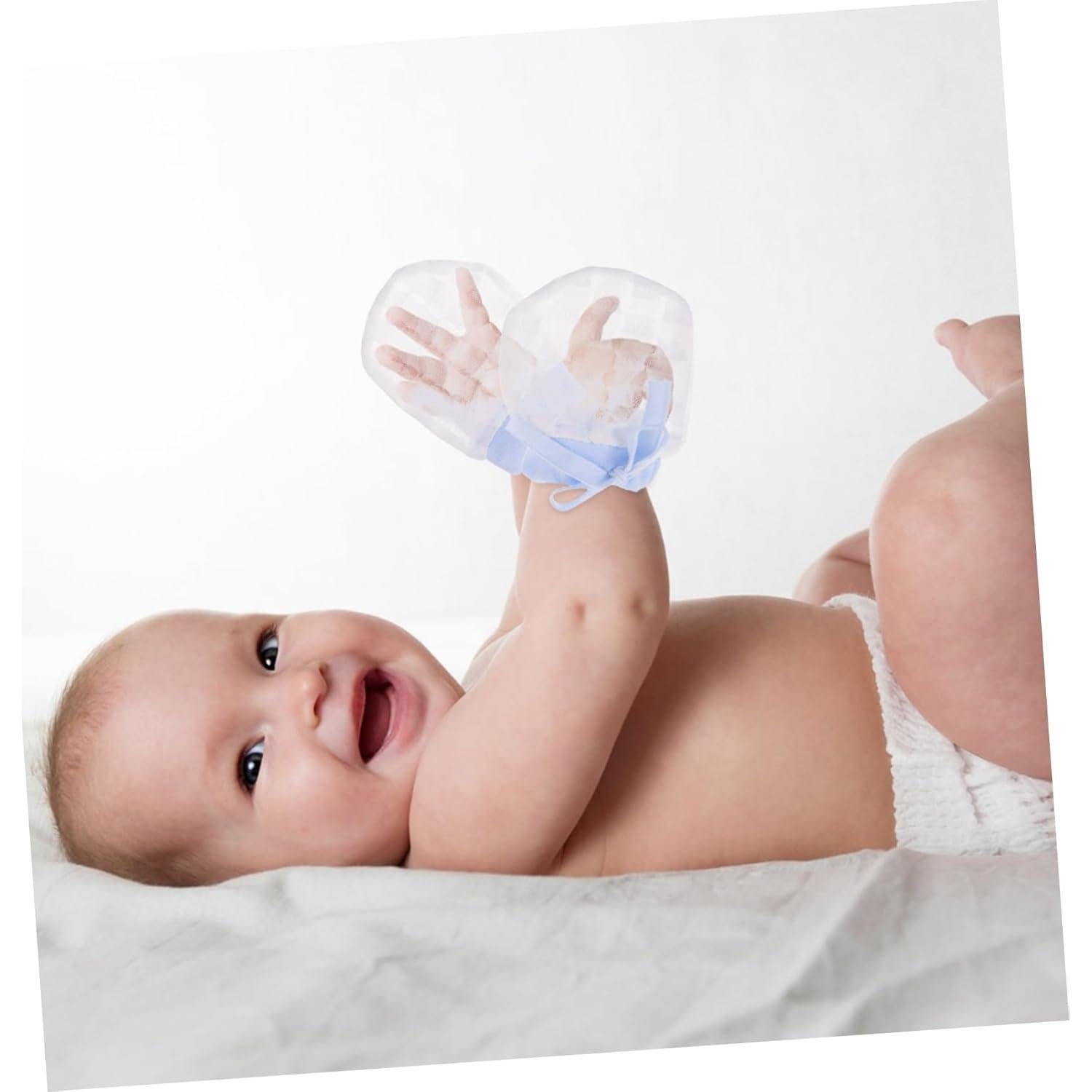 Guantes de Seda Helada para Bebés 0-12 Meses - GAROZATION