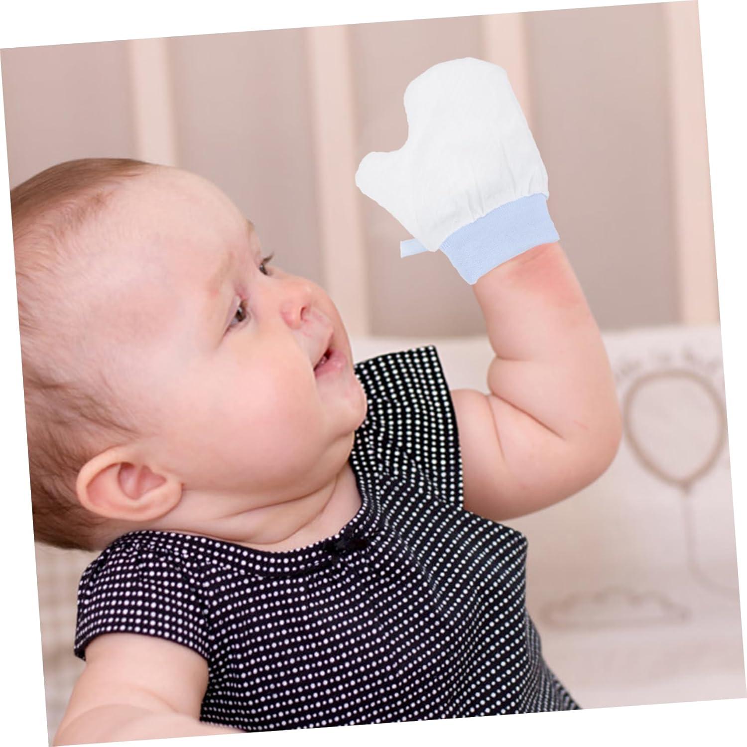 Mitones Anti-Mordedura para Bebés Veemoon Azul 0-3 meses