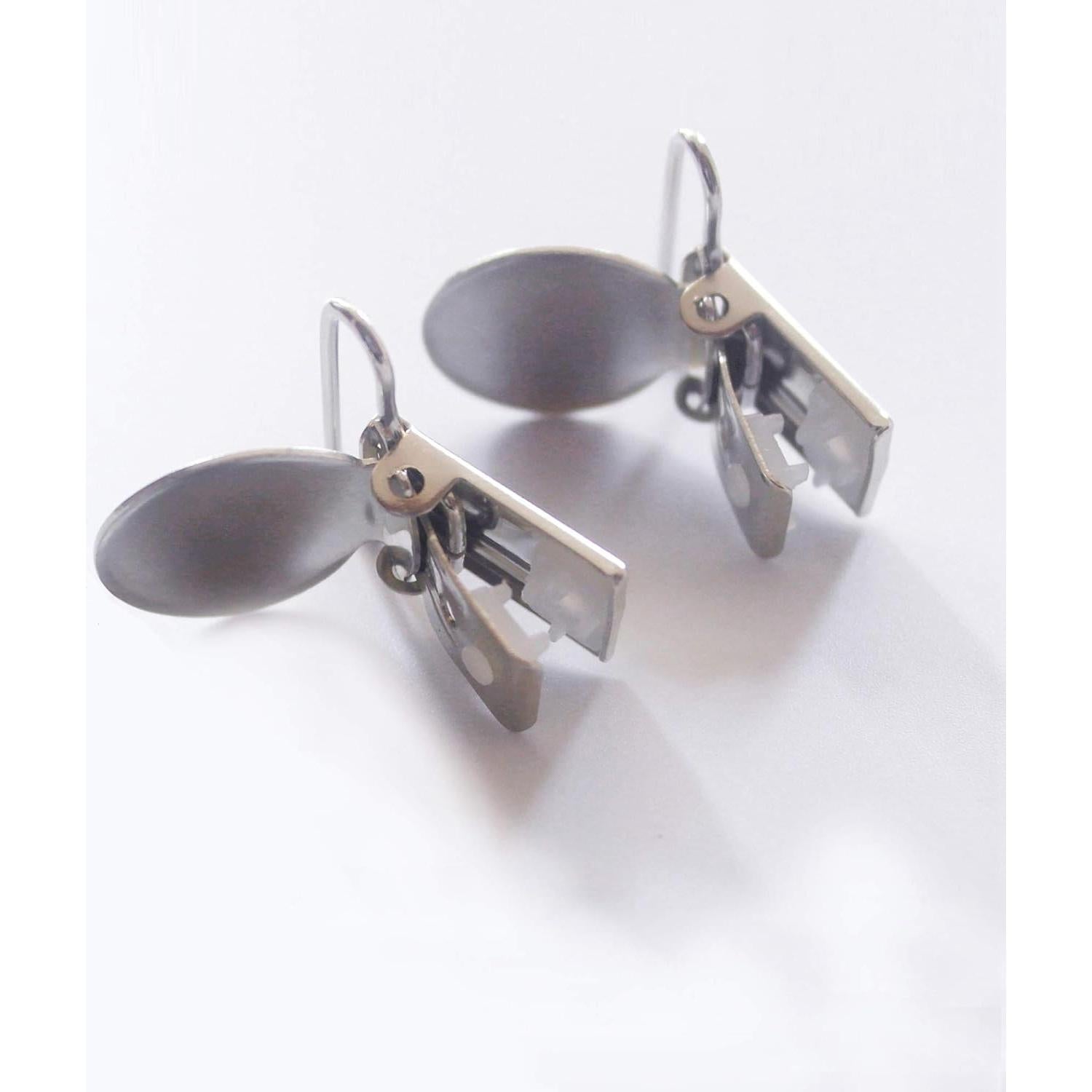 21 Clips de Chupete Redondos de Metal Sutoyuen 3.6cm