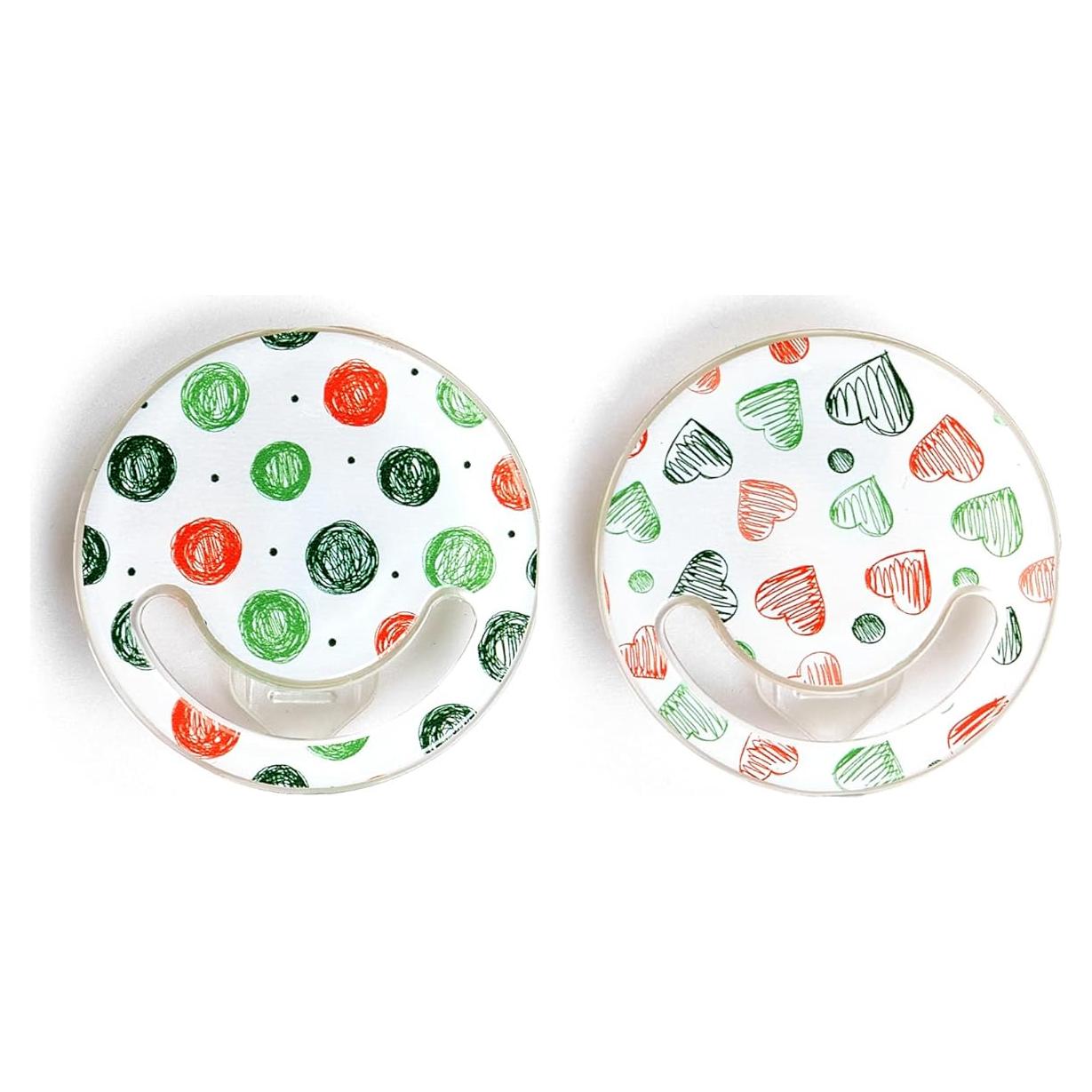 Clip de Chupete Neutro A+ para Bebés SC-PP - Pintado a Mano