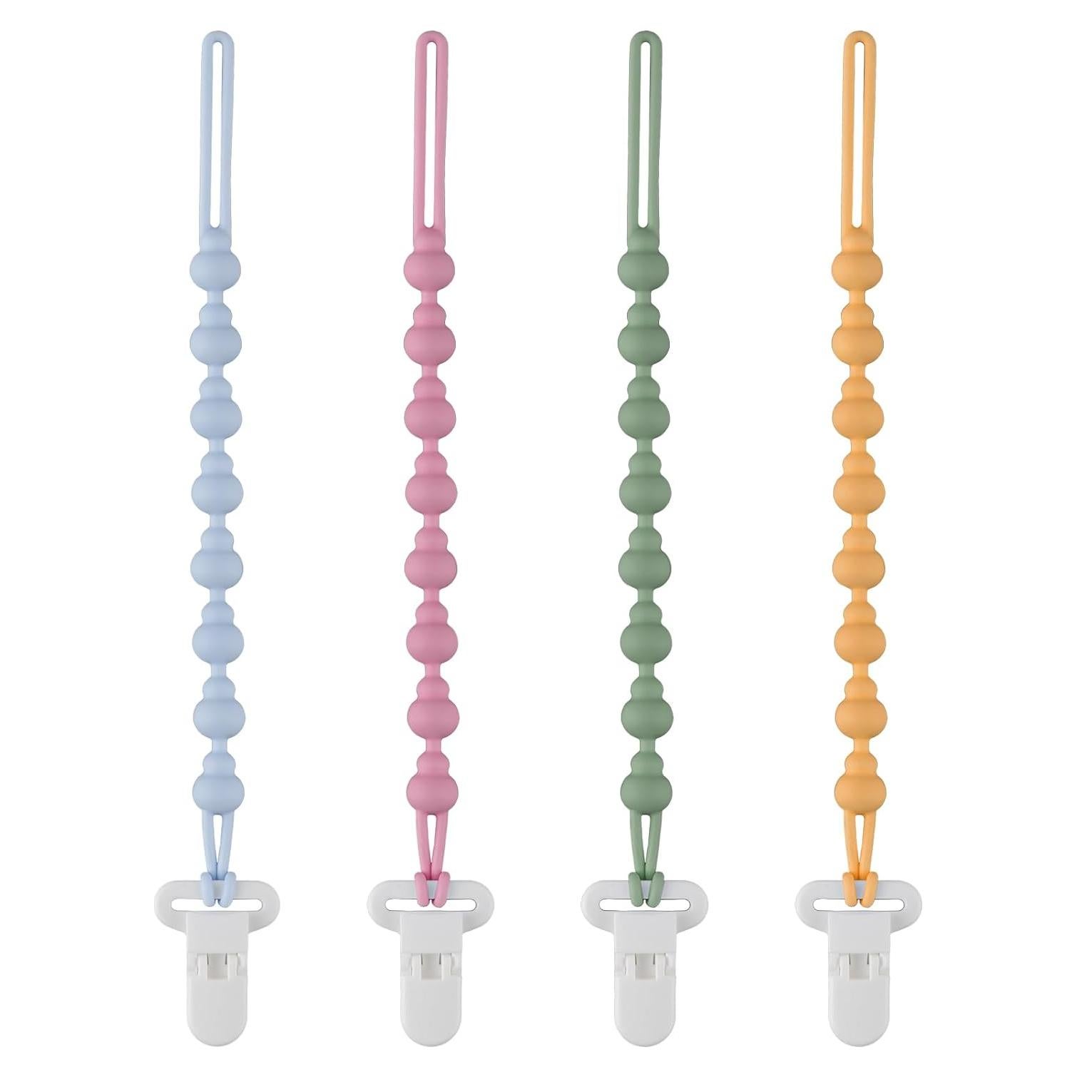 Paquete de 4 Clips para Chupetes Tommee Tippee Silicona