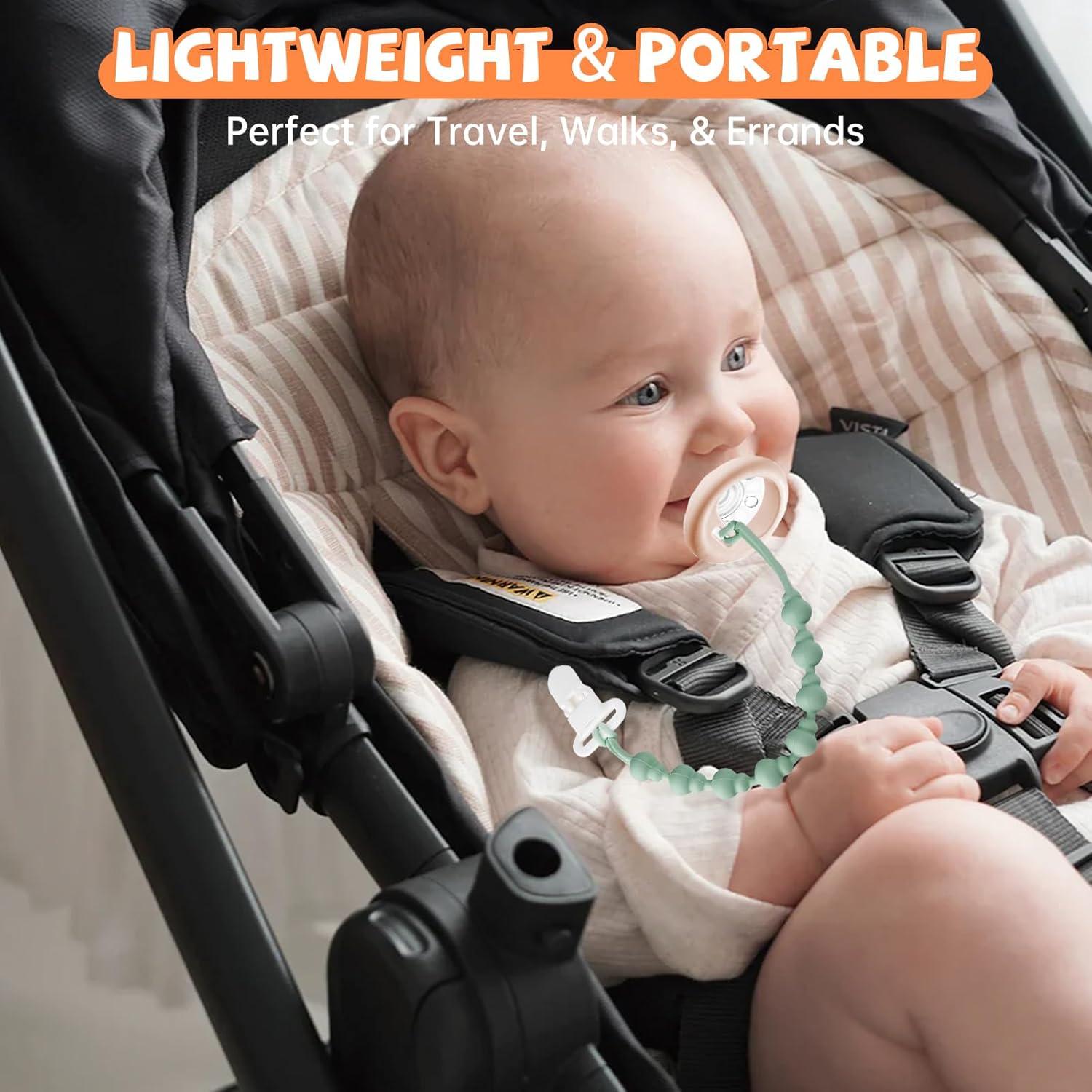 Paquete de 4 Clips para Chupetes Tommee Tippee Silicona