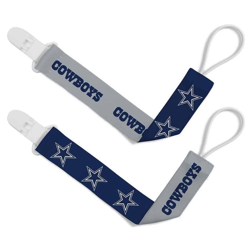 Clip de Chupete Unisex Baby Fanatic 2-Pack NFL Dallas Cowboys