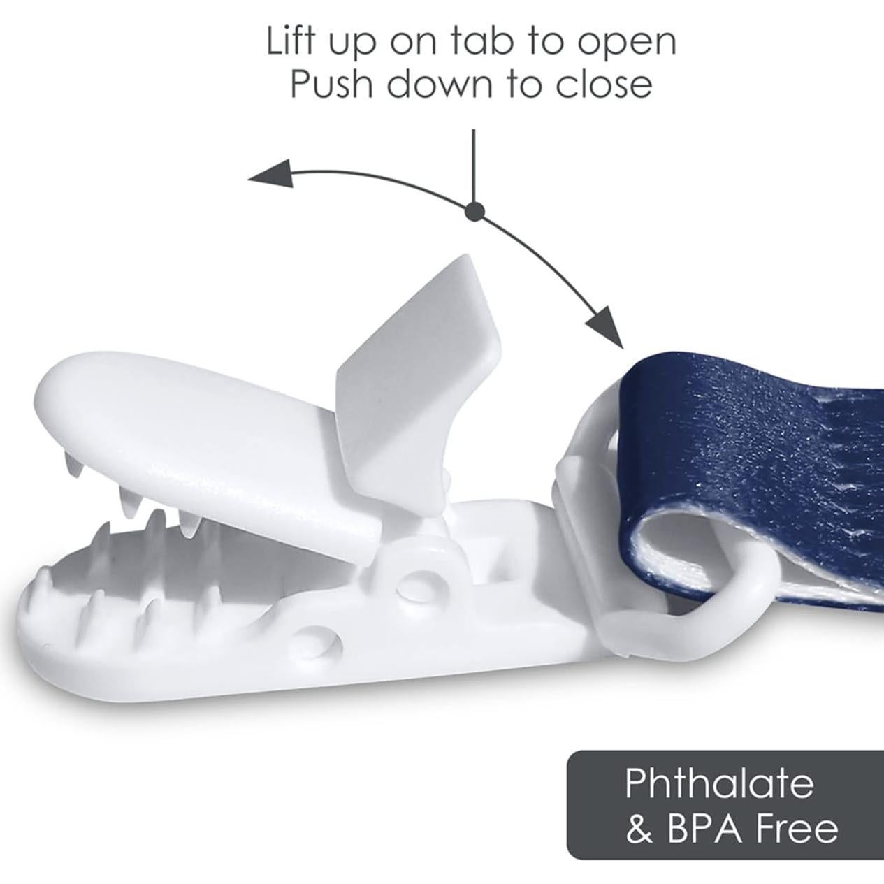 Clip de Chupete Unisex Baby Fanatic 2-Pack NFL Dallas Cowboys