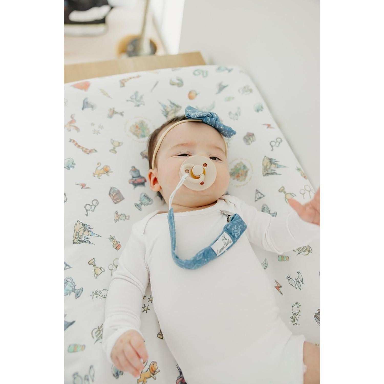 Clip de Chupete Copper Pearl 3-Pack - Acero Inoxidable - Mundo Mágico