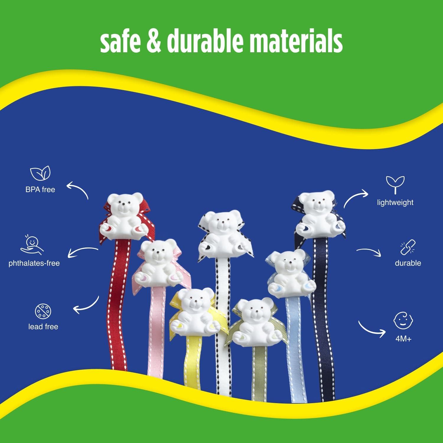 Clip de Chupete Baby Buddy Universal para Bebés 4+ Meses