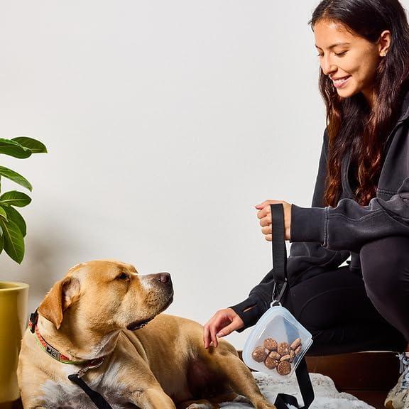 Bolsa de Golosinas para Perros SnapPack 3-Pack Silicona Reutilizable