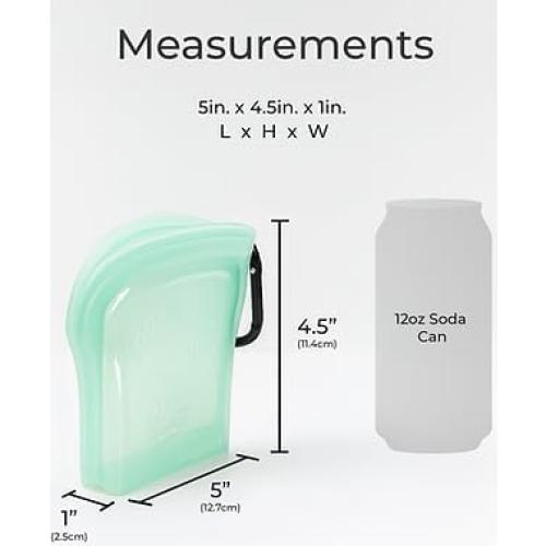 Bolsa de Golosinas para Perros SnapPack 3-Pack Silicona Reutilizable