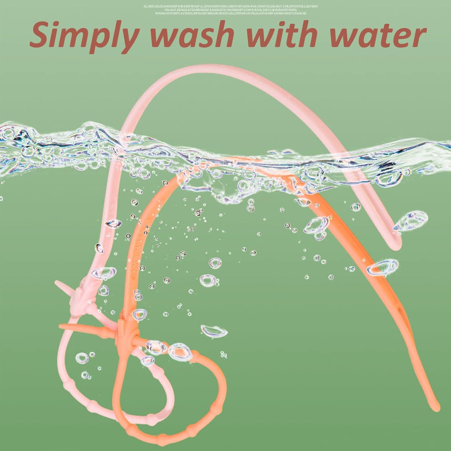 Correas de Juguete de Silicona para Bebés 10 Piezas Ajustables