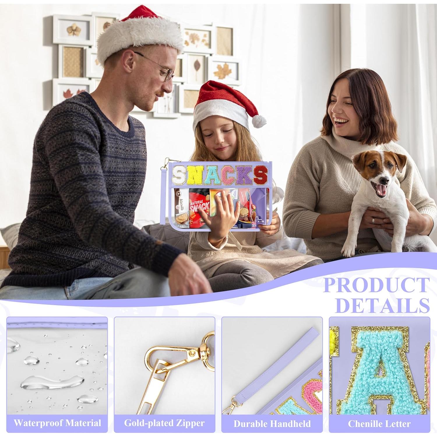 Estuche Cosmético Impermeable WOPIPAL 29.7x21.6cm Púrpura