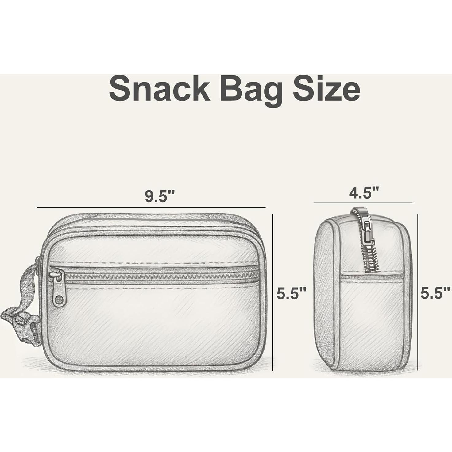 Bolsa de Snacks Aislada Bagseri Unicornio Rosa 3.9L