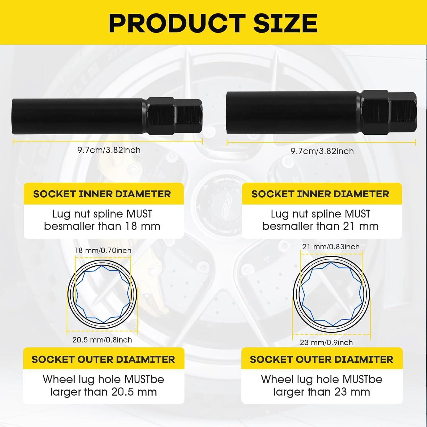 Llave de Tuerca 10 Puntas Canumer TA20-17/19 y TA20-19/21