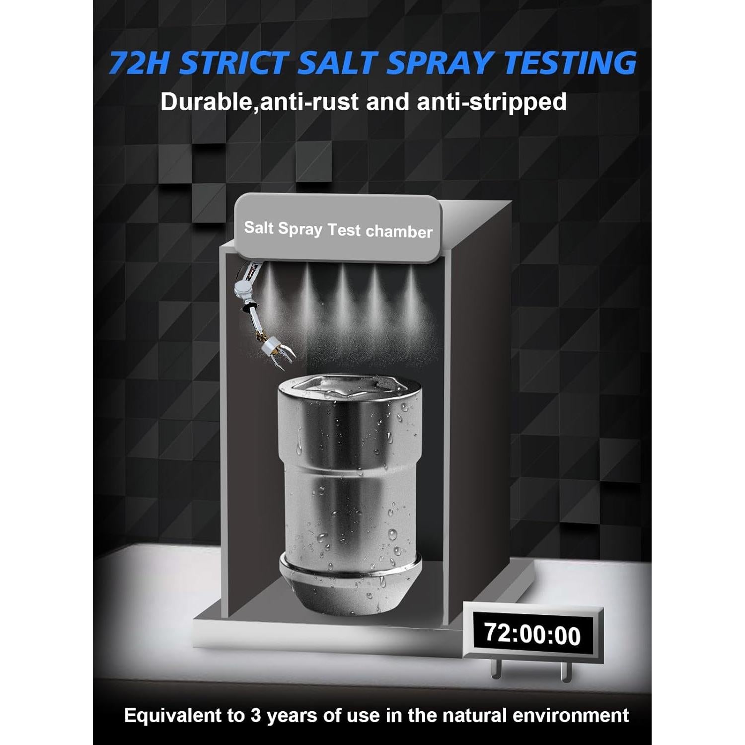 Juego de Bloqueo de Rueda TAGMORE M12x1.5 con 4 Bloqueos y Llave