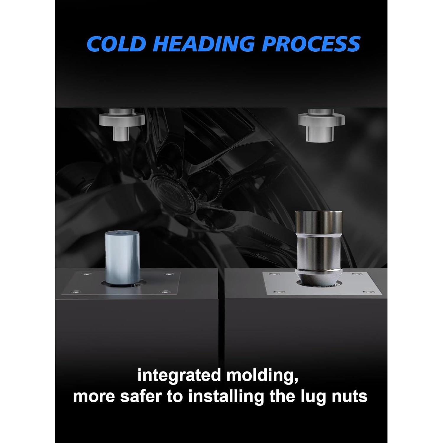 Juego de Bloqueo de Rueda TAGMORE M12x1.5 con 4 Bloqueos y Llave