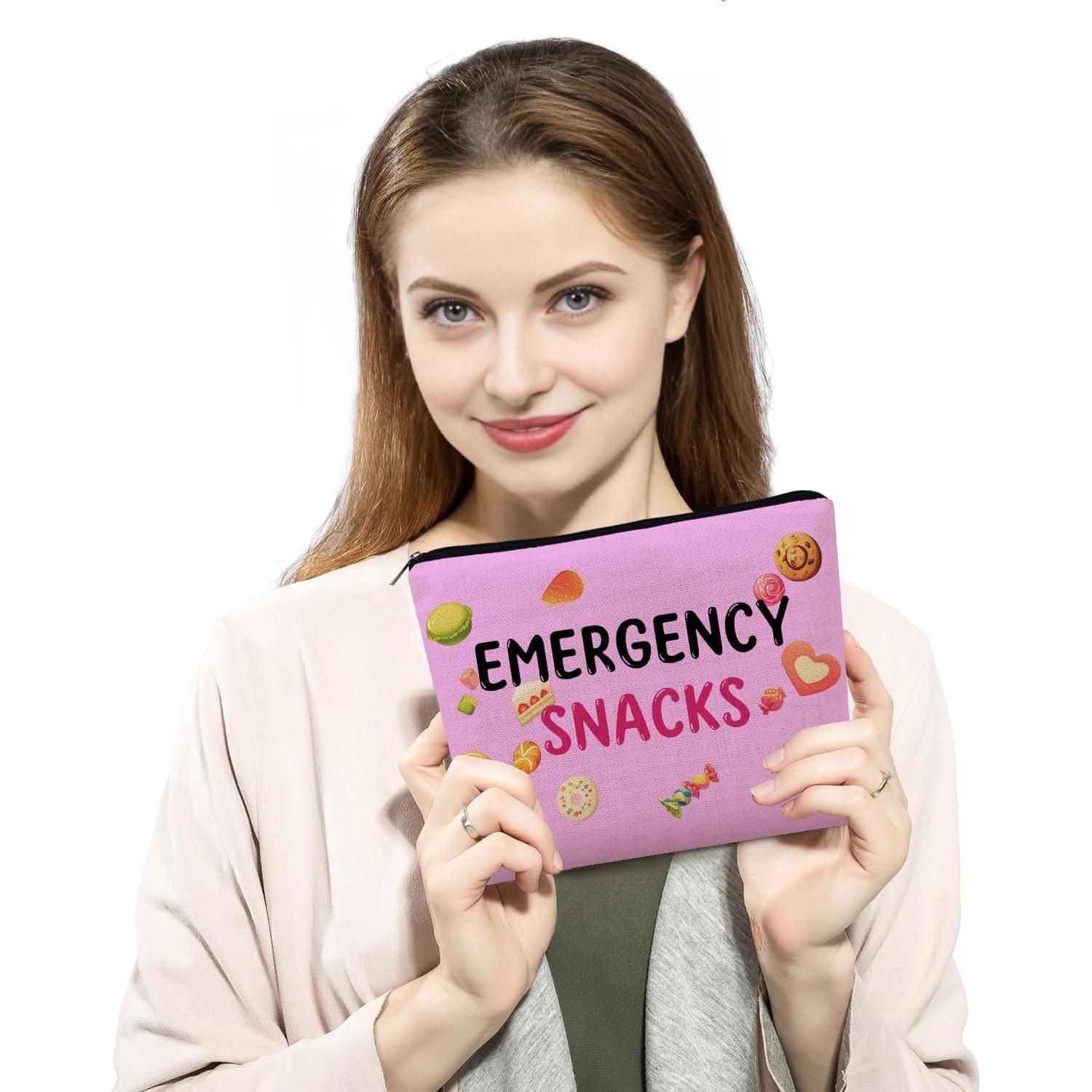 Bolsa Organizadora de Maquillaje y Snacks Lienzo 22.86x17.78cm