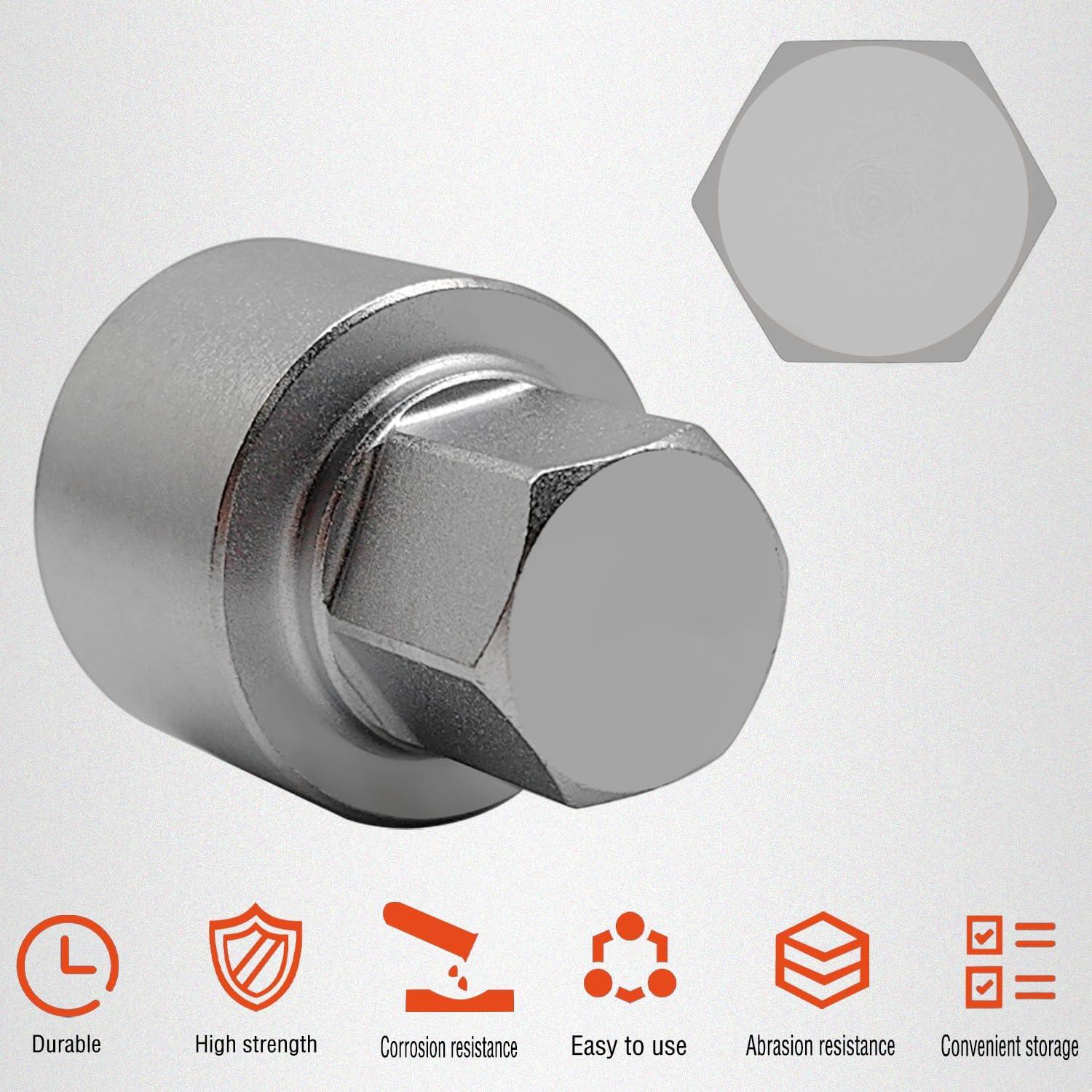 Llave de Tuerca de Bloqueo de Rueda JEUCLEL Socket E 27mm