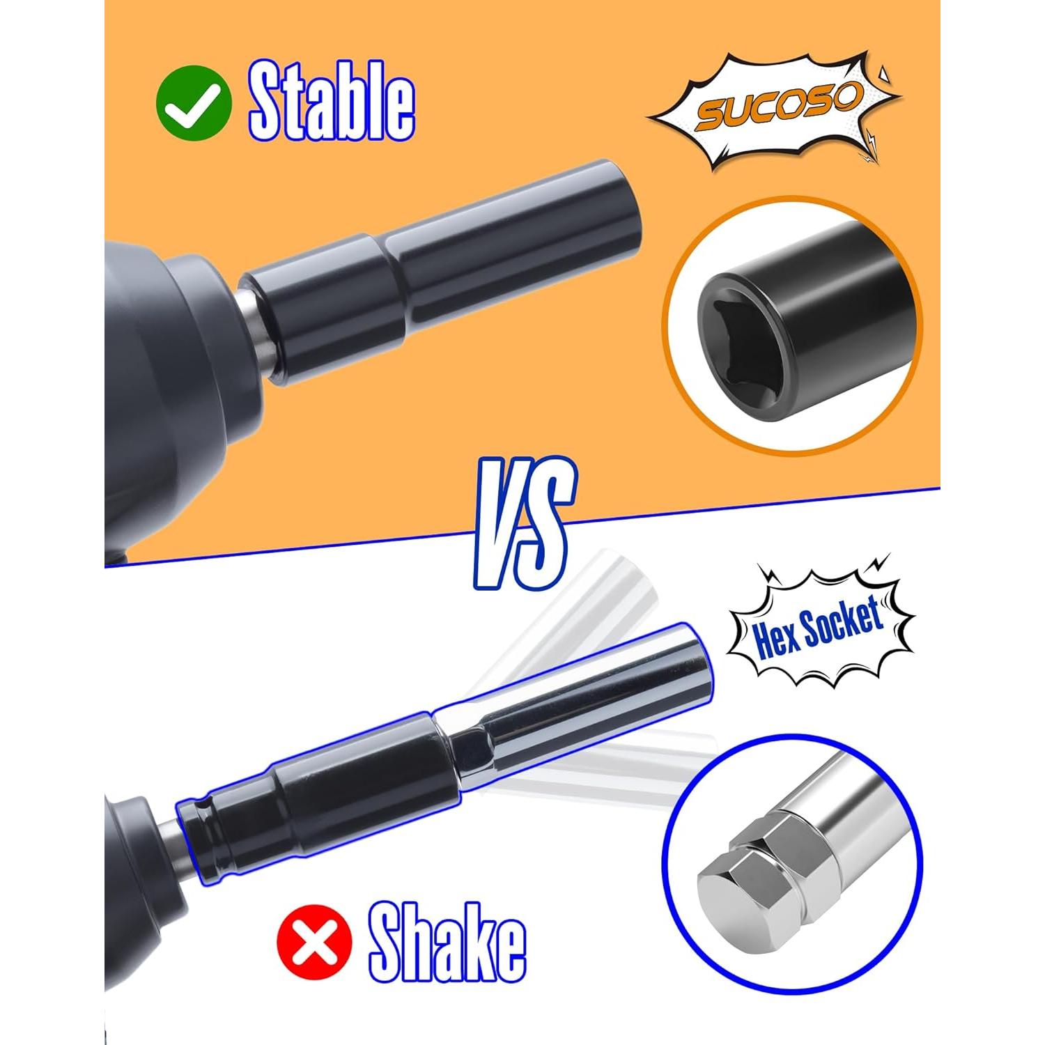 Llave de Tuerca 10 Spline SUCOSO M12x1.5 1/2" Entrada