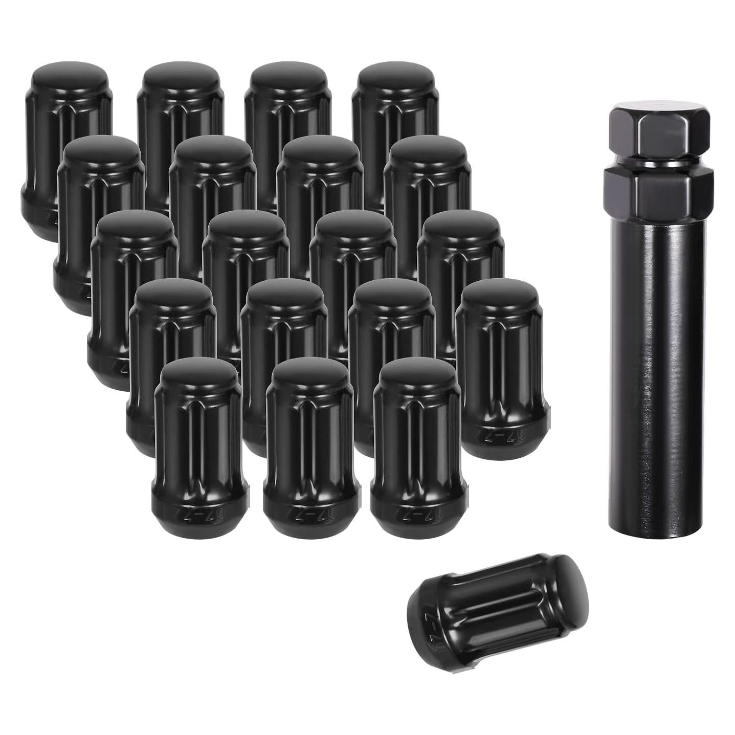 Tuercas de Rueda NPAUTO 1/2"-20 Negras 21 Pcs para Ford y Jeep